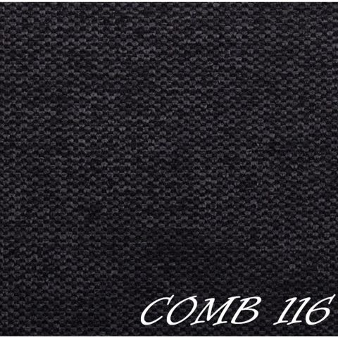 Kavč SAŠA Comb 116 temno siva