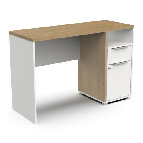 Pisalna miza ACCESS 347764 bela + rjava(347764)