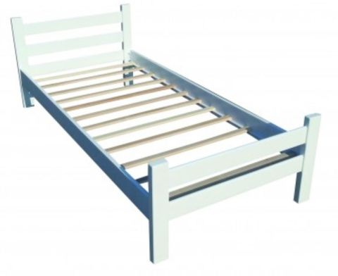 Postelja MEDA (bela, 96x210x79, 90x200)