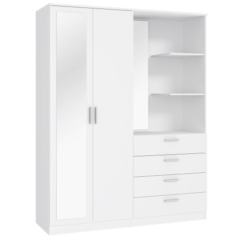 Garderobna omara DEWANIA DWXS731L-120 bela
