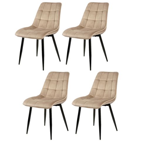 Stol MESINA cappuccino (OKC-1249, CDBL-40)