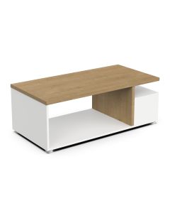 Klubska miza ACCESS 466008 bela + rjava (466008)