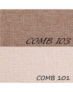 Kavč DOLORES comb 103 sv.rjava + comb 101 bež