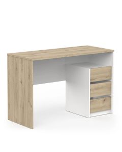Pisalna miza HARISSON 468657 hrast + bela