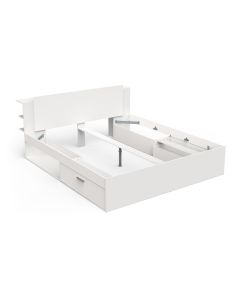 Bed LIFE 385318 180x200 white