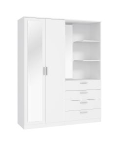 Garderobna omara DEWANIA DWXS731L-120 bela