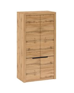 Garderobna omara MAREDA 2 hrast (Toronto F, color oak wotan)