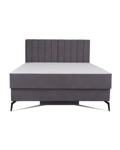 Box spring postelja GAMALI  (siva)