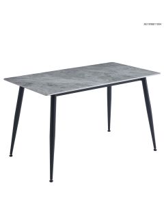 Miza ADRIA 140x80x75 cm HG siv marmor