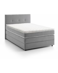 Box spring postelja MERLIN  (siva - Orion 102, 125x208x121)