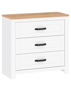 Komoda TEOLO 1 bela + hrast