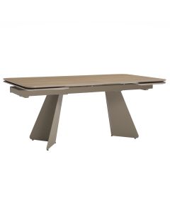 Raztegljiva miza LINIOS 180-260x90x76 cm rjava
