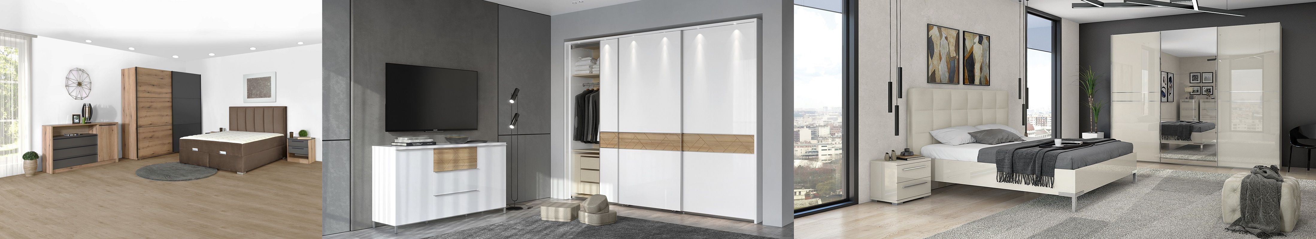 Garderobna omara z drsnimi vrati