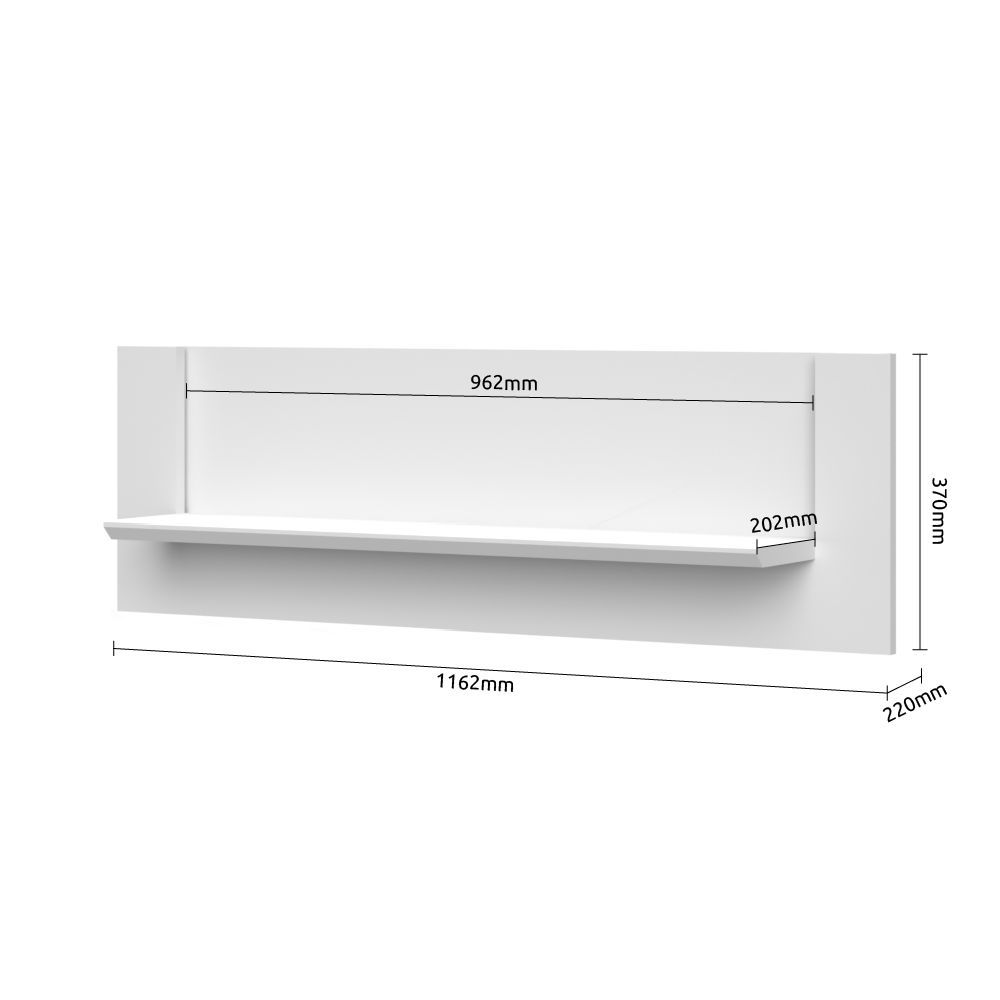 Stenska polica SKY45 VP140/S45-dimenzije