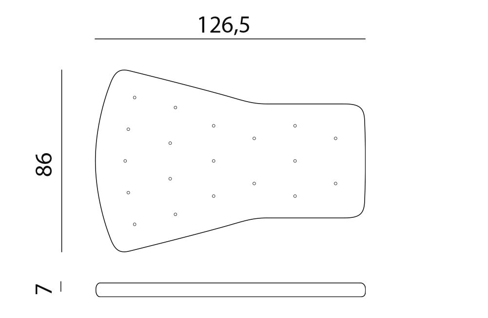 Blazina Folio dimenzije