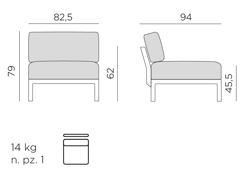 Centralni element MAXIMO - TERRA