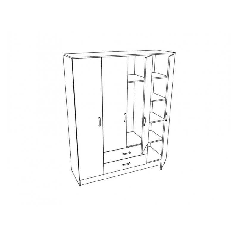 Omara IVA 4K2FO z ogledalom skica