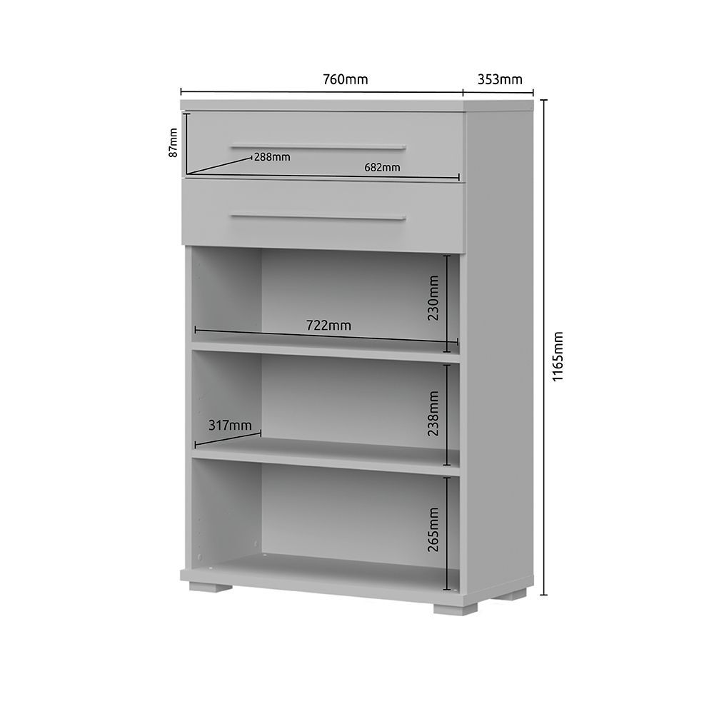 Omarica za čevlje PIANO CPL22 dimenzije