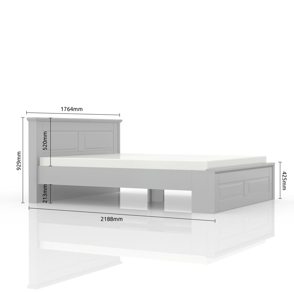 Postelja EVERGREEN KR160-EG dimenzije