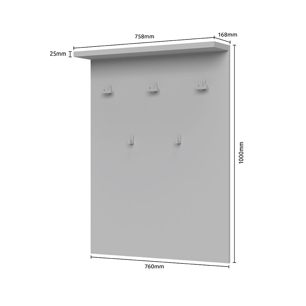 Obešalnik PIANO CLK76 dimenzije