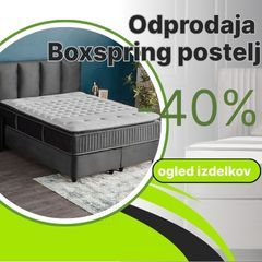 Odprodaja boxspring postelje