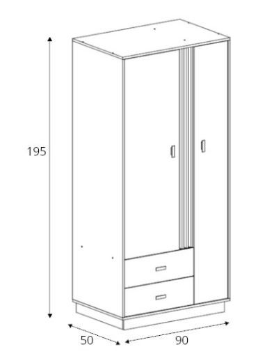Omara Allmo 1 dimenzije