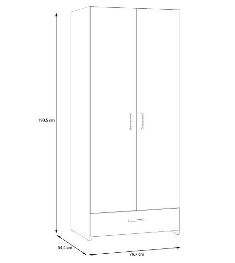 Omara Econoboxit 80cm dimenzije