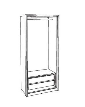 Omara KALIOPA 2V2F dimenzije