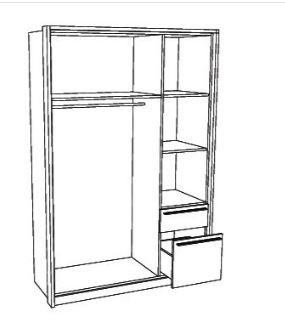 Omara KALIOPA 3V2F dimenzije