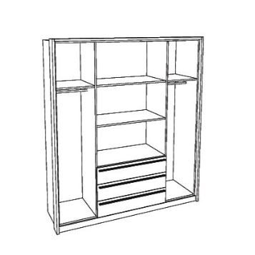 Omara KALIOPA 4V3F dimenzije