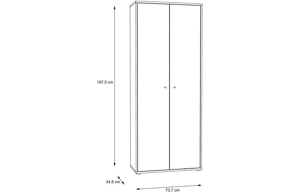 Omara TEMPRAS dimenzije