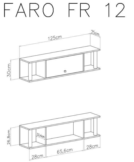 Viseči element FR12 FARO dimenzije