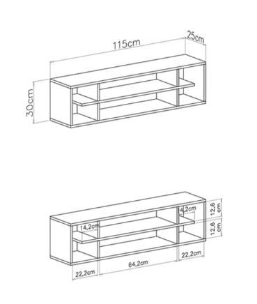 Polica Mobi 15 dimenzije