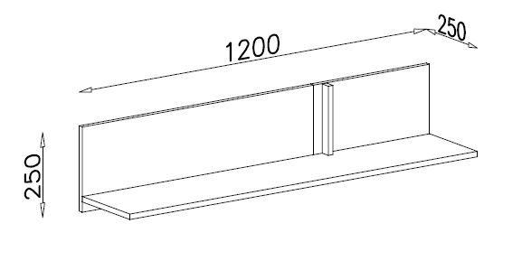 polica remo dimenzije
