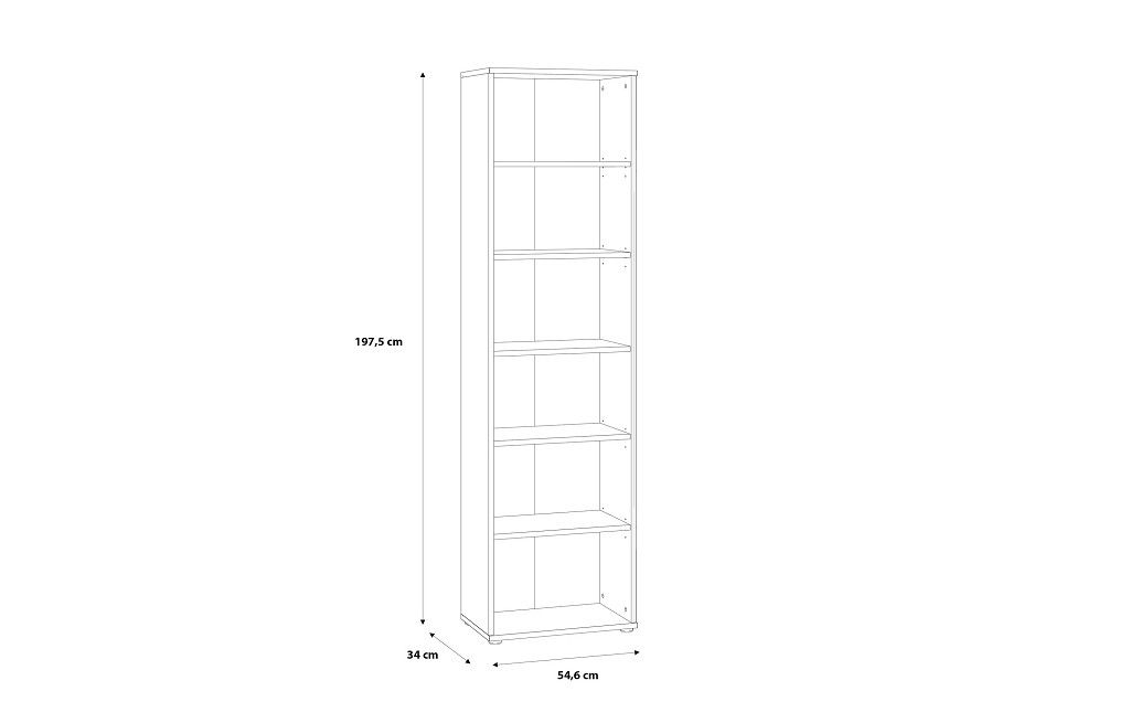 Poličnik BASELINET PLUS II dimenzije