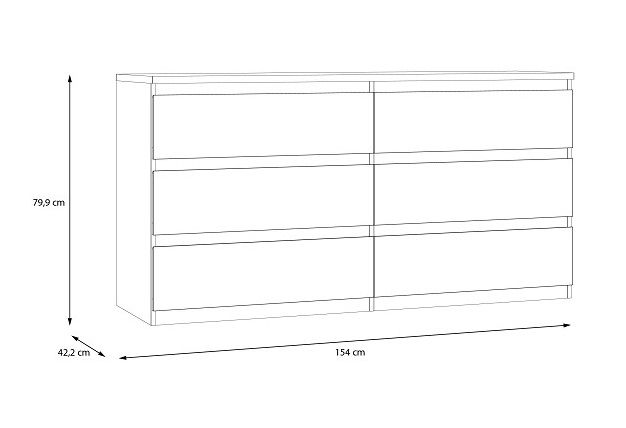 Predalnik Laytons dimenzije