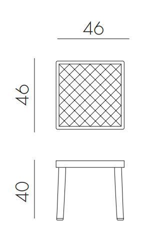 vrtna mizica rodi dimenzije